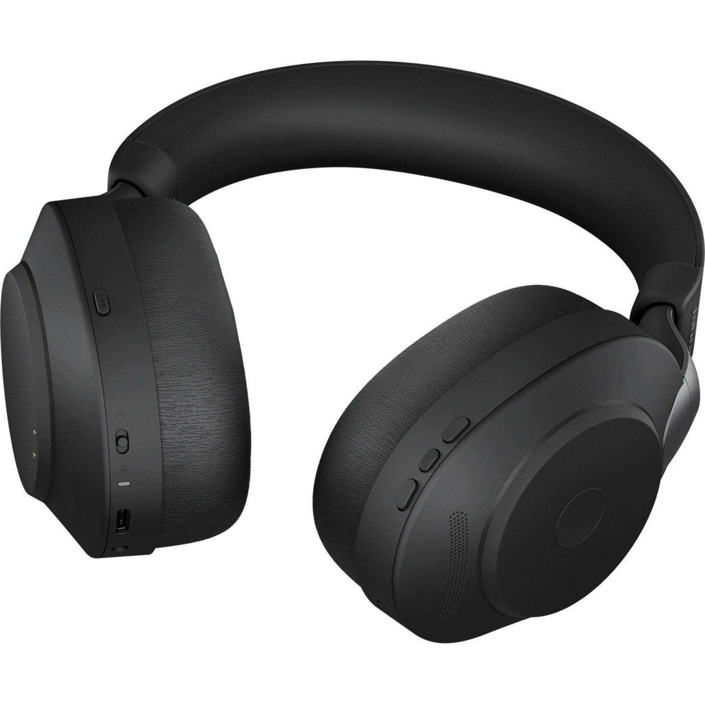 Jabra Evolve2 85 Wireless Over-the-head Stereo Headset - Black - Bottom view