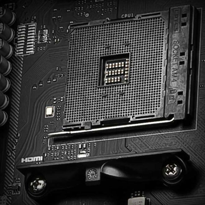 MSI B550M PRO-VDH WIFI Desktop Motherboard - AMD B550 Chipset - Socket AM4 - Micro ATX - Alternate view 8