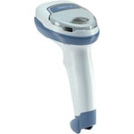 Zebra DS4608-HC Handheld Barcode Scanner Kit - Cable Connectivity - Healthcare White - Left view