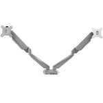 StarTech.com Desk Mount Dual Monitor Arm with USB & 3.5mm Audio, Desk Clamp Ergonomic VESA Mount for up to 32' (17.6lb/8kg) Displays - Alternate view 6