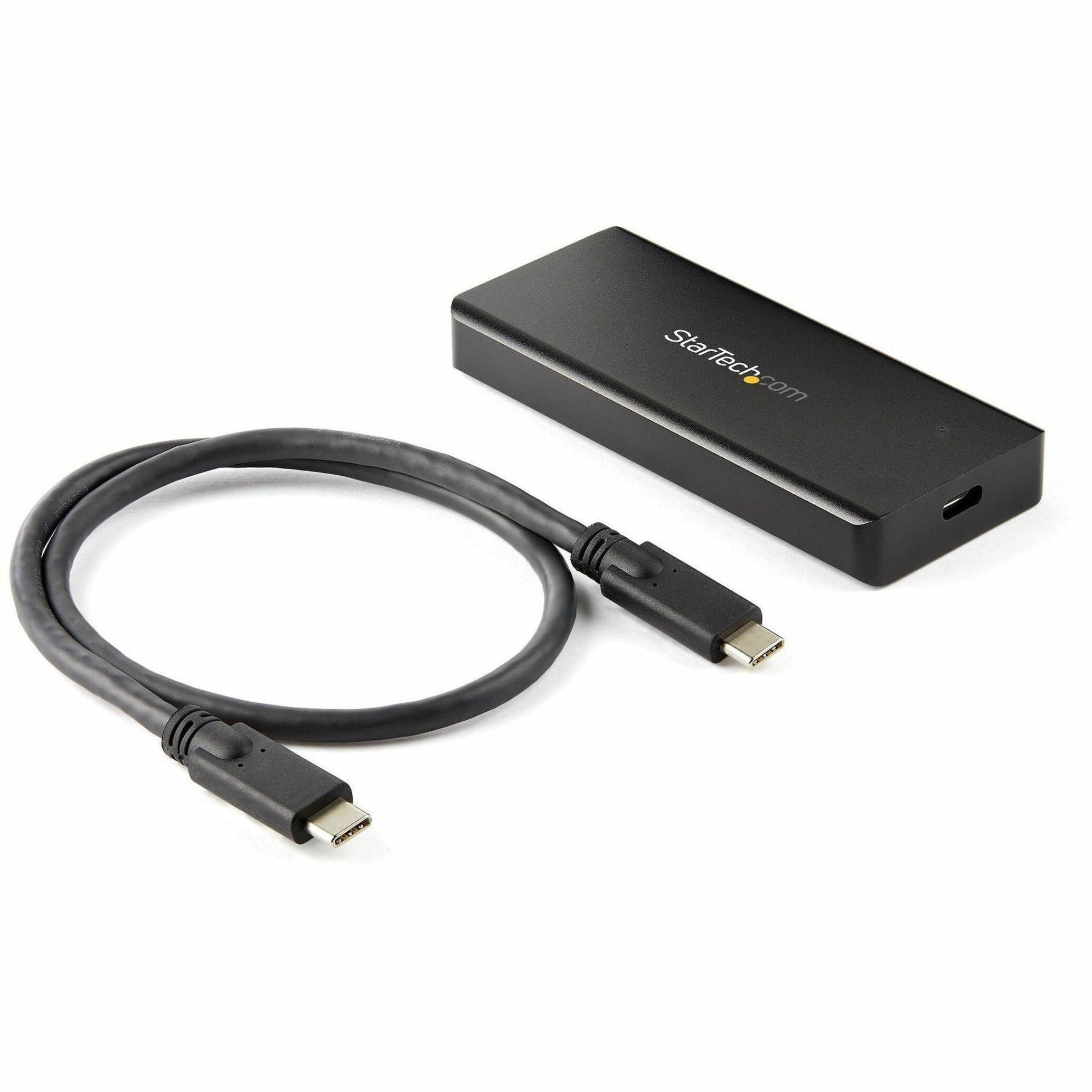 StarTech.com USB-C 10Gbps M.2 NVMe PCIe SSD Enclosure - 1GB/s Rugged Aluminum M.2 PCI Express M-Key Case IP67 Rated - Mac/PC