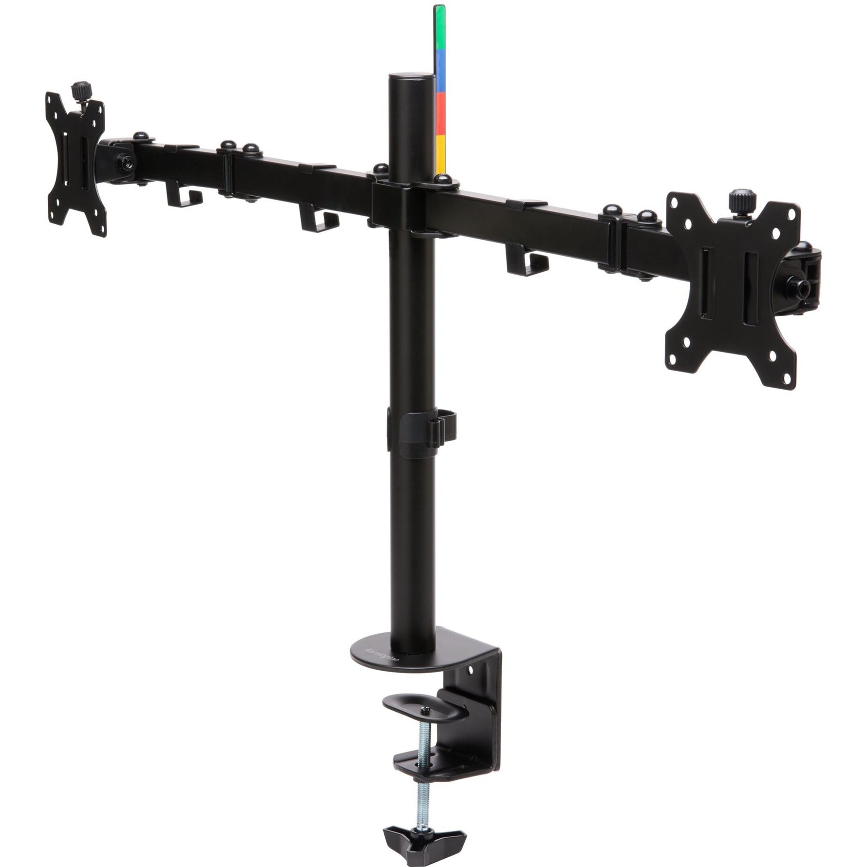 Kensington SmartFit Mounting Arm for Monitor - Black - Landscape/Portrait - Left view