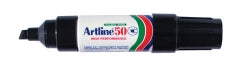 Artline Marker 50 Med Broad Black (Box 12)