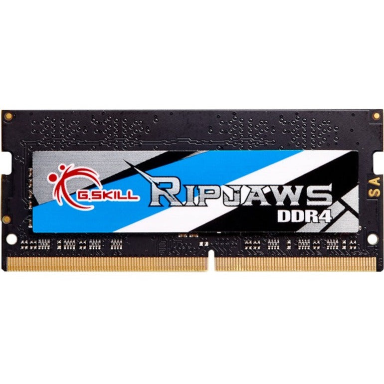 G.SKILL Ripjaws RAM Module for Notebook - 8 GB (1 x 8GB) - DDR4-3200/PC4-25600 DDR4 SDRAM - 3200 MHz - CL22 - 1.20 V