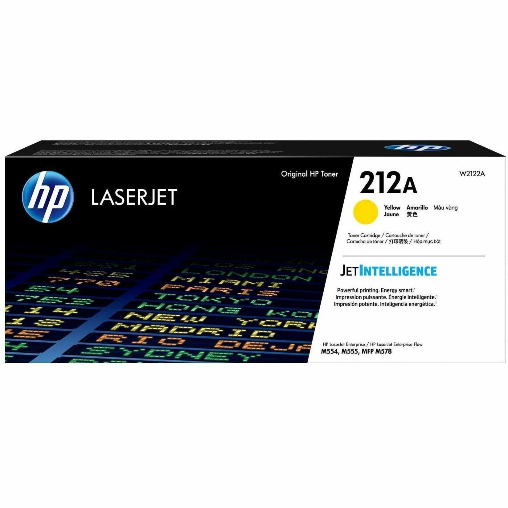 HP 212A Original Standard Yield Laser Toner Cartridge - Yellow - 1 Pack