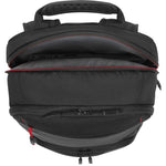 Lenovo Essential Plus Carrying Case Rugged (Backpack) for 39.6 cm (15.6') Notebook - Black - Top view