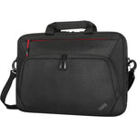Lenovo Essential Plus Carrying Case Rugged (Briefcase) for 39.6 cm (15.6') Notebook - Black - Left view