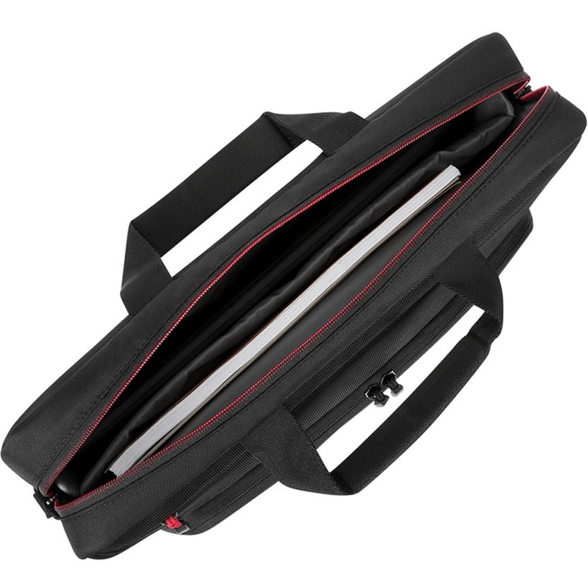 Lenovo Essential Plus Carrying Case Rugged (Briefcase) for 39.6 cm (15.6') Notebook - Black - Top view