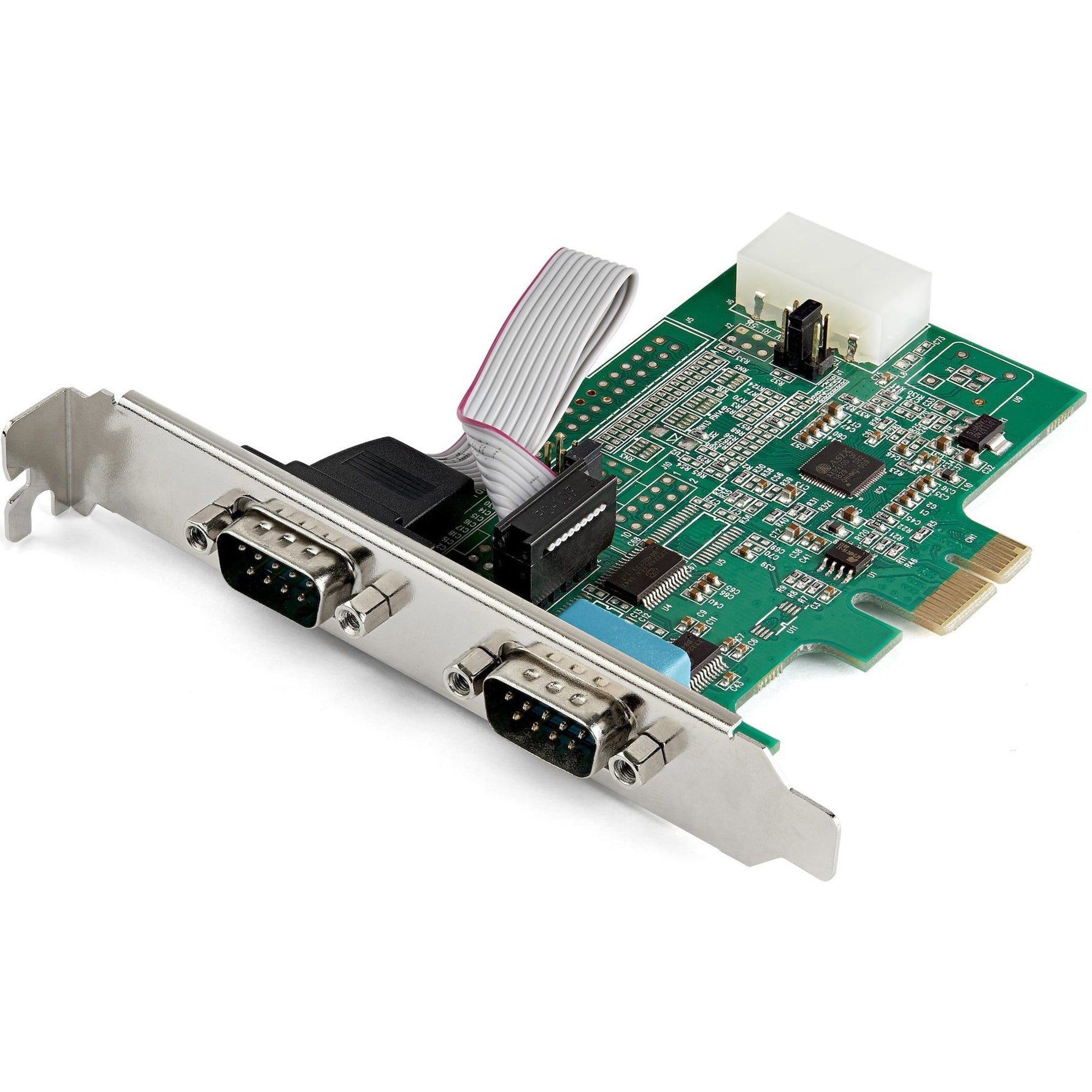StarTech.com Serial Adapter with 16950 UART - Low-profile Plug-in Card - 1