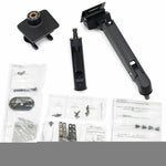 Ergotron Mounting Arm for Monitor, Display Screen, Curved Screen Display - Black - Landscape/Portrait - Alternate view 10