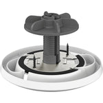 Logitech Ceiling Mount for Microphone - White - Bottom view