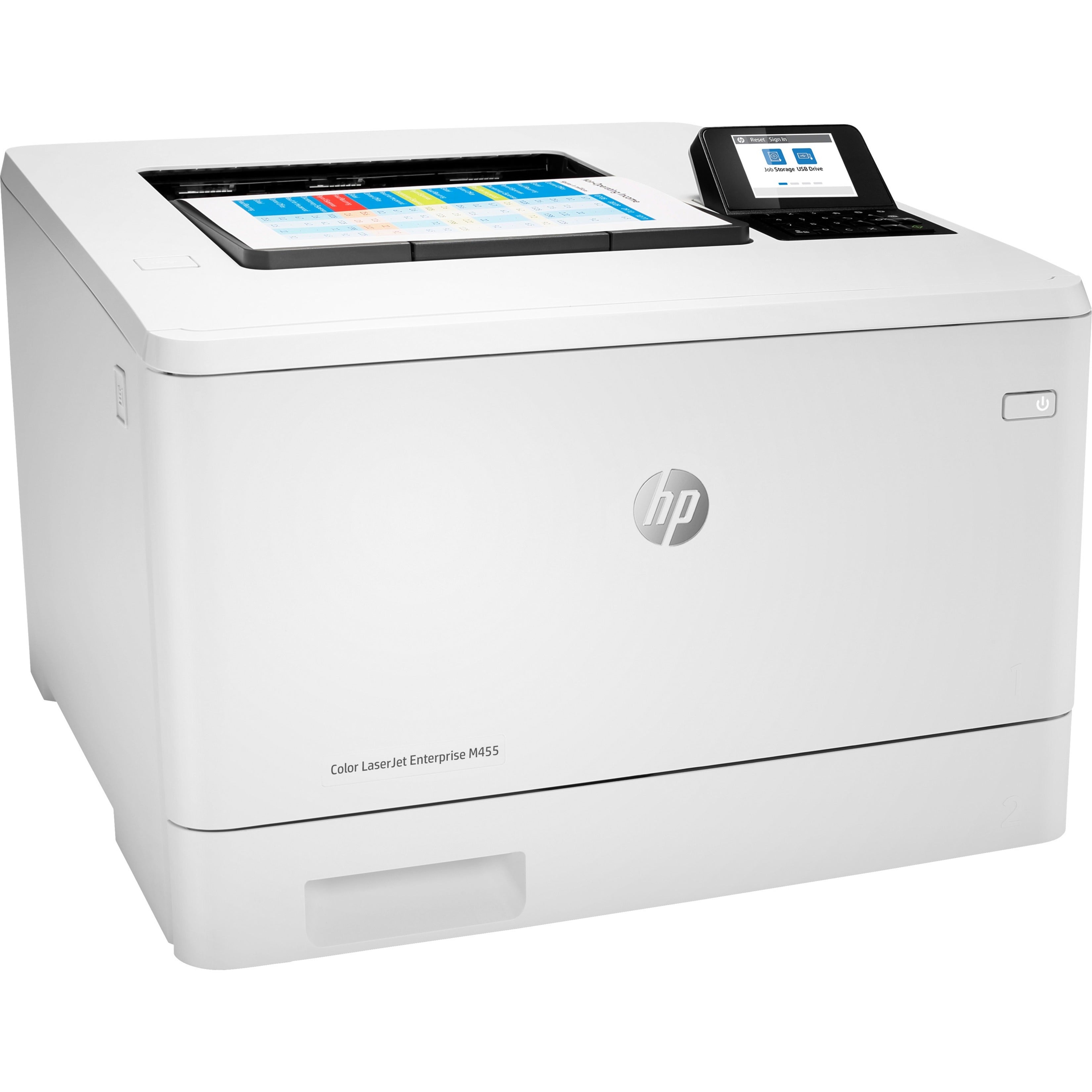 HP LaserJet Enterprise M455dn Desktop Laser Printer - Colour - Alternate view 17