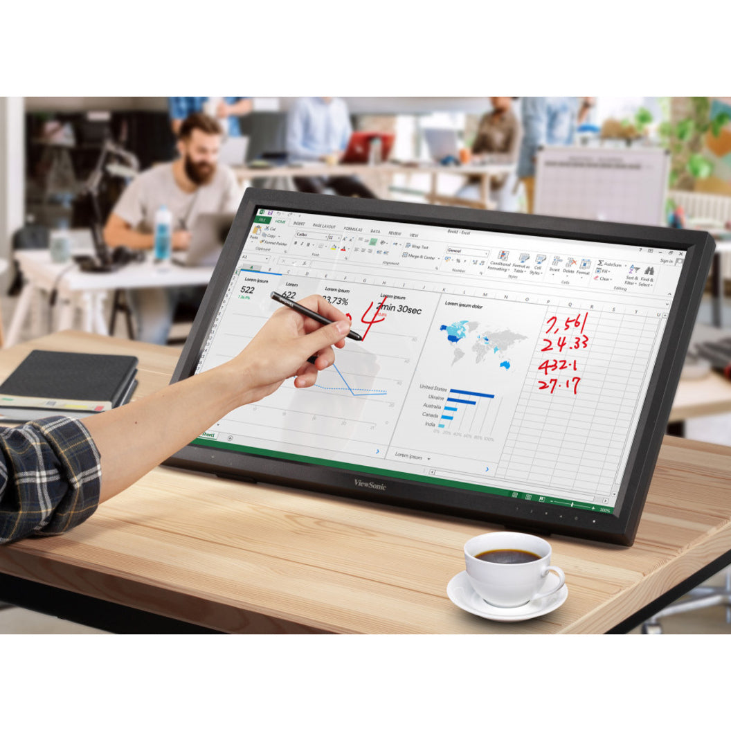 ViewSonic TD2423 24' Class LCD Touchscreen Monitor - 16:9 - 7 ms