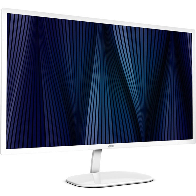AOC Q32V3S/WS 32' Class WQHD LCD Monitor - 16:9 - White, Silver