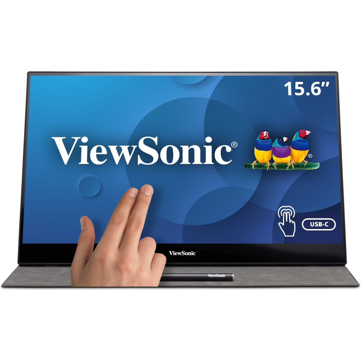 ViewSonic TD1655 16' Class LCD Touchscreen Monitor - 16:9 - 6.50 ms