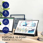 ViewSonic TD1655 16' Class LCD Touchscreen Monitor - 16:9 - 6.50 ms