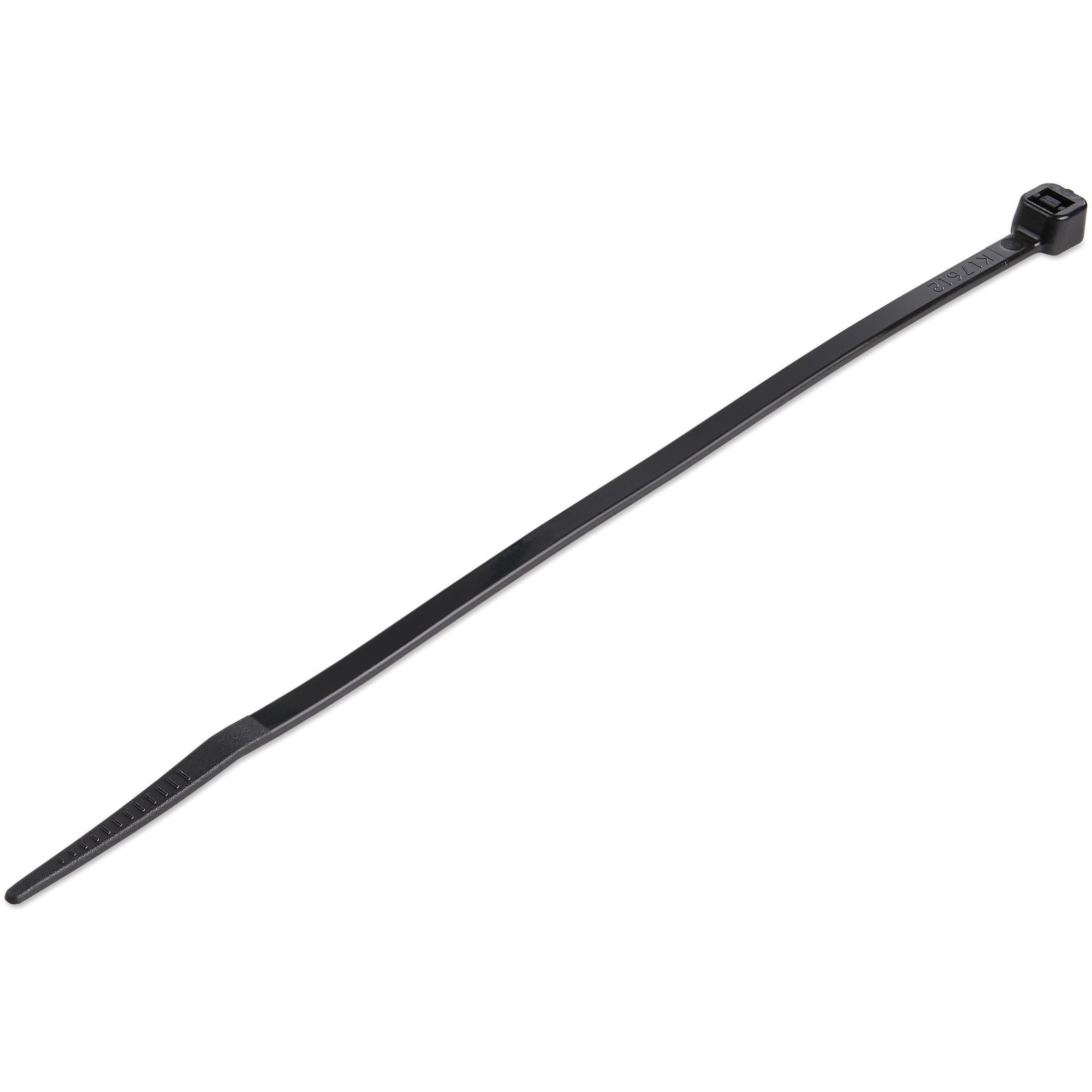 StarTech.com 100 Pack 6' Cable Ties - Black Medium Nylon/Plastic Zip Ties Adjustable Network Cable Wraps UL TAA