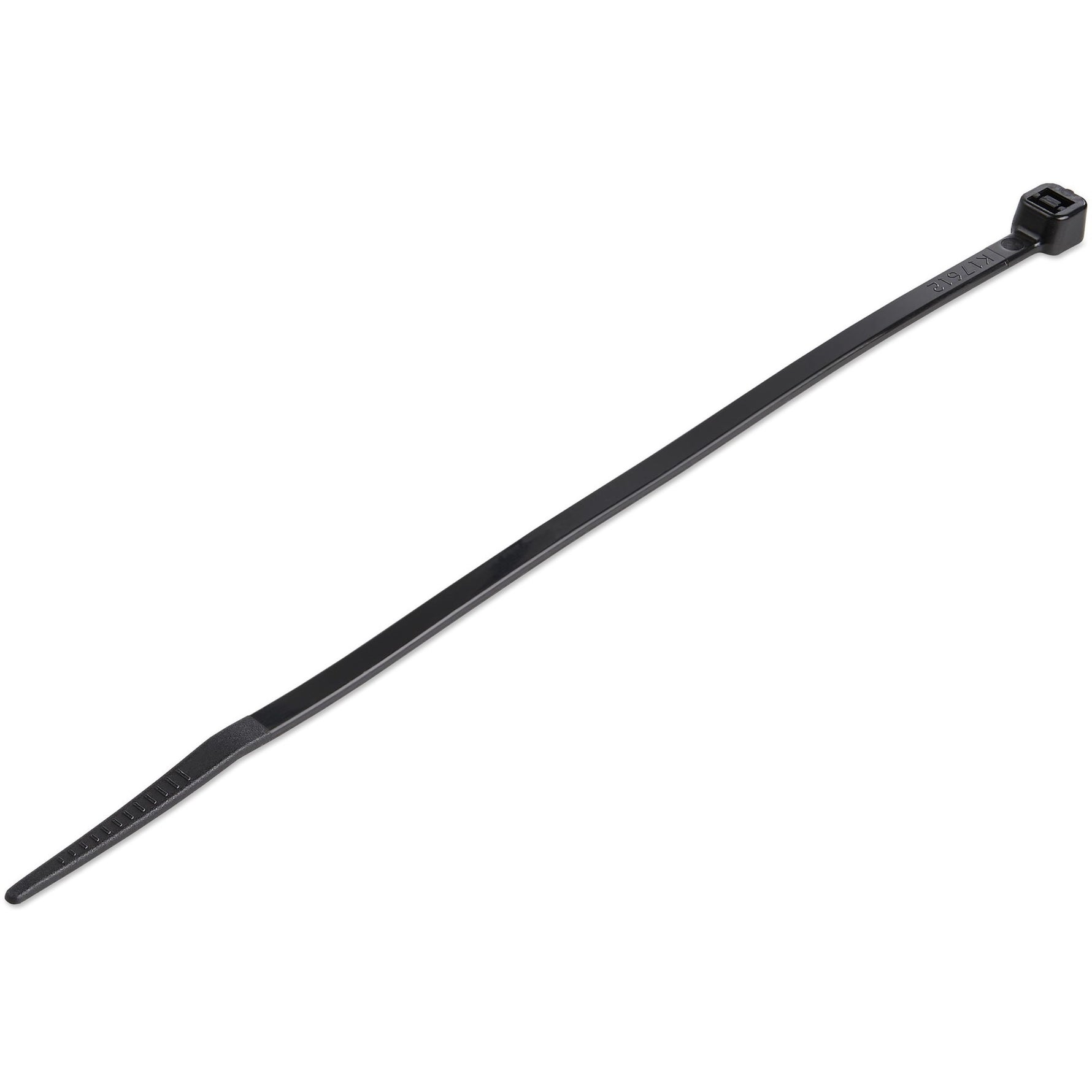StarTech.com 100 Pack 6' Cable Ties - Black Medium Nylon/Plastic Zip Ties Adjustable Network Cable Wraps UL TAA