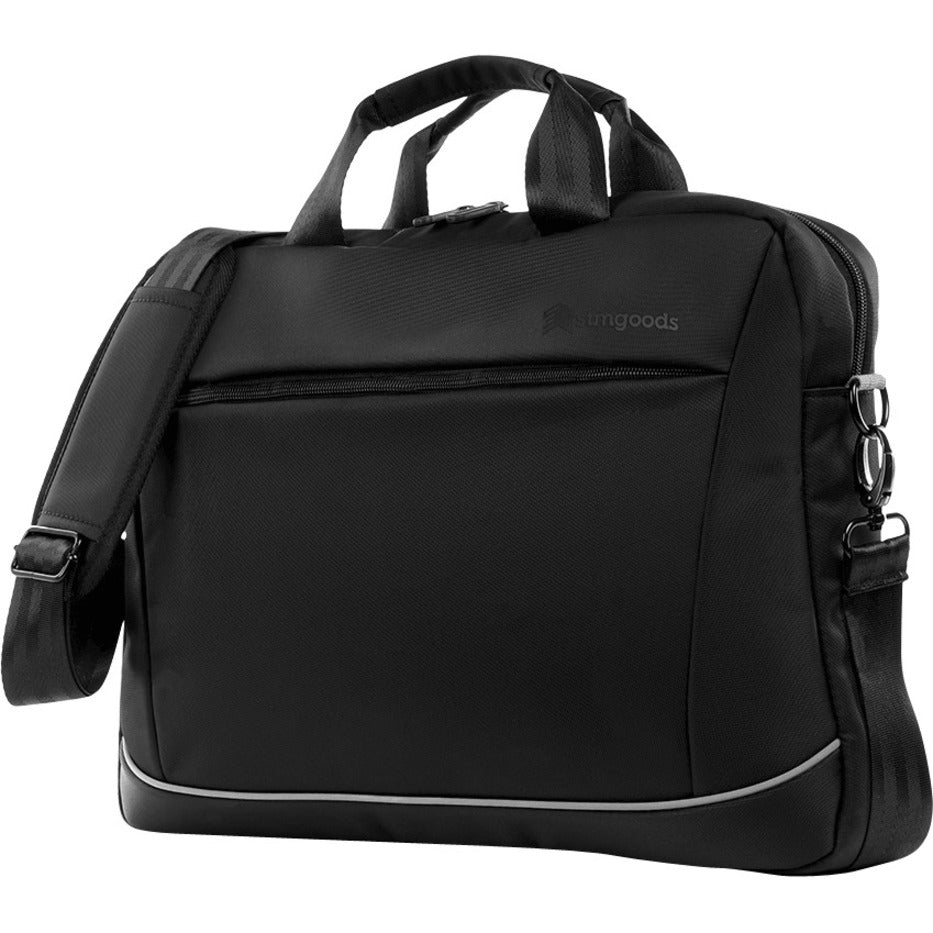 STM Goods Drilldown Carrying Case (Briefcase) for 38.1 cm (15') Notebook - Black - Left view