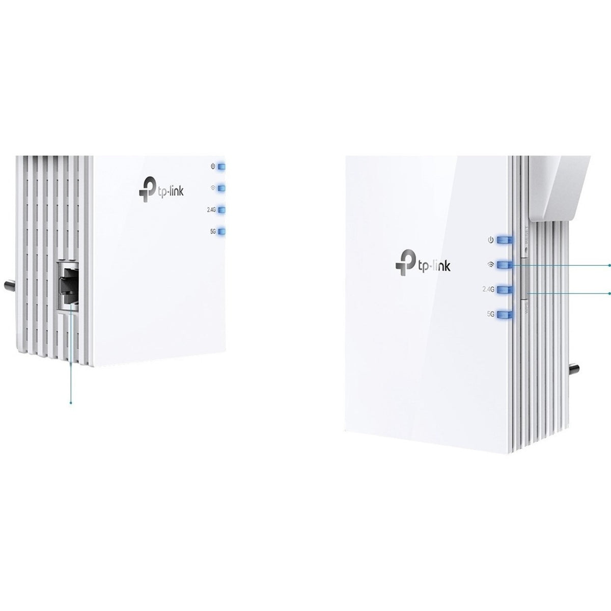 TP-Link RE605X 802.11ax 1.76 Gbit/s Wireless Range Extender