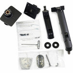Ergotron Mounting Arm for Monitor, Curved Screen Display - Black - Landscape/Portrait - Alternate view 8