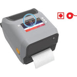 Zebra ZD621R Desktop Thermal Transfer Printer - Monochrome - Label/Receipt Print - Ethernet - USB - USB Host - Serial - RFID - EU, UK, AUS, JP - Alternate view 7