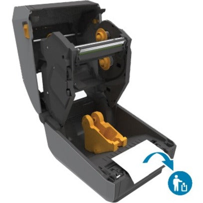 Zebra ZD621R Desktop Thermal Transfer Printer - Monochrome - Label/Receipt Print - Ethernet - USB - USB Host - Serial - RFID - EU, UK, AUS, JP - Alternate view 19