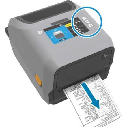 Zebra ZD621R Desktop Thermal Transfer Printer - Monochrome - Label/Receipt Print - Ethernet - USB - USB Host - Serial - RFID - EU, UK, AUS, JP - Alternate view 15