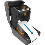 Zebra ZD621R Desktop Thermal Transfer Printer - Monochrome - Label/Receipt Print - Ethernet - USB - USB Host - Serial - RFID - EU, UK, AUS, JP - Alternate view 22