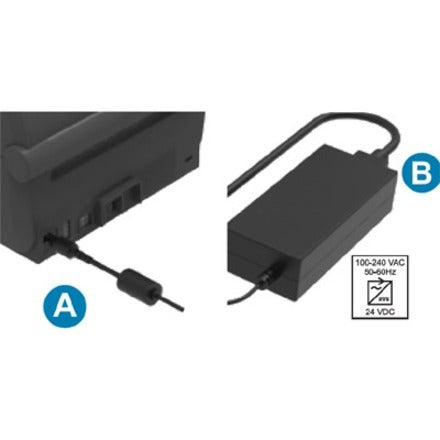 Zebra ZD621R Desktop Thermal Transfer Printer - Monochrome - Label/Receipt Print - Ethernet - USB - USB Host - Serial - RFID - EU, UK, AUS, JP - Alternate view 12