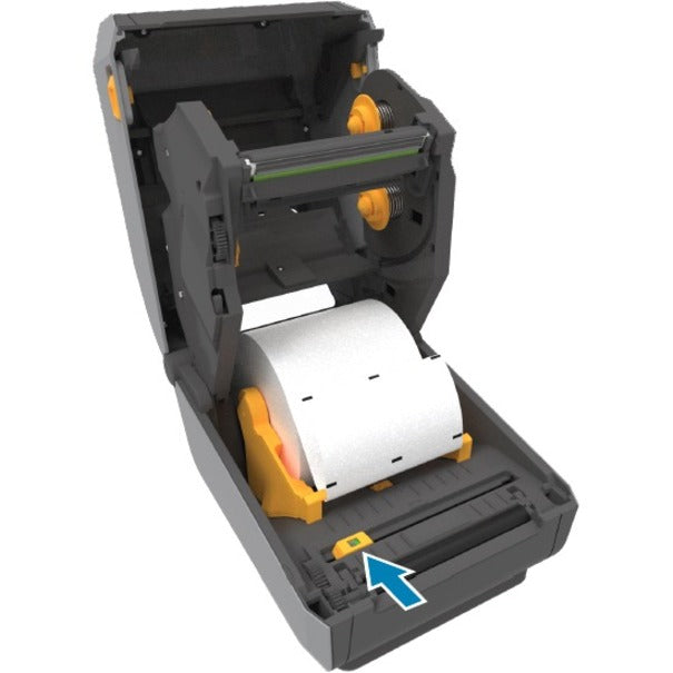 Zebra ZD621R Desktop Thermal Transfer Printer - Monochrome - Label/Receipt Print - Ethernet - USB - USB Host - Serial - RFID - EU, UK, AUS, JP - Alternate view 13