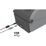 Zebra ZD621R Desktop Thermal Transfer Printer - Monochrome - Label/Receipt Print - Ethernet - USB - USB Host - Serial - RFID - EU, UK, AUS, JP - Alternate view 9