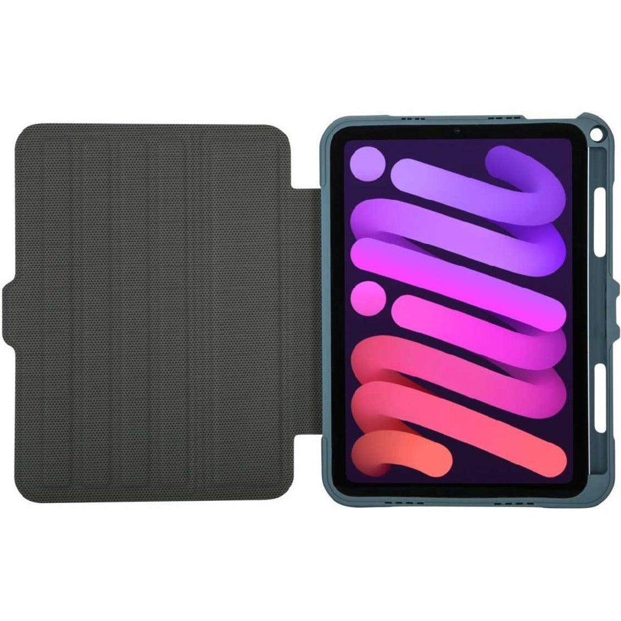 Targus Pro-Tek THZ91302GL Rugged Carrying Case (Folio) Apple iPad mini (6th Generation) Tablet - China Blue - Alternate view 9