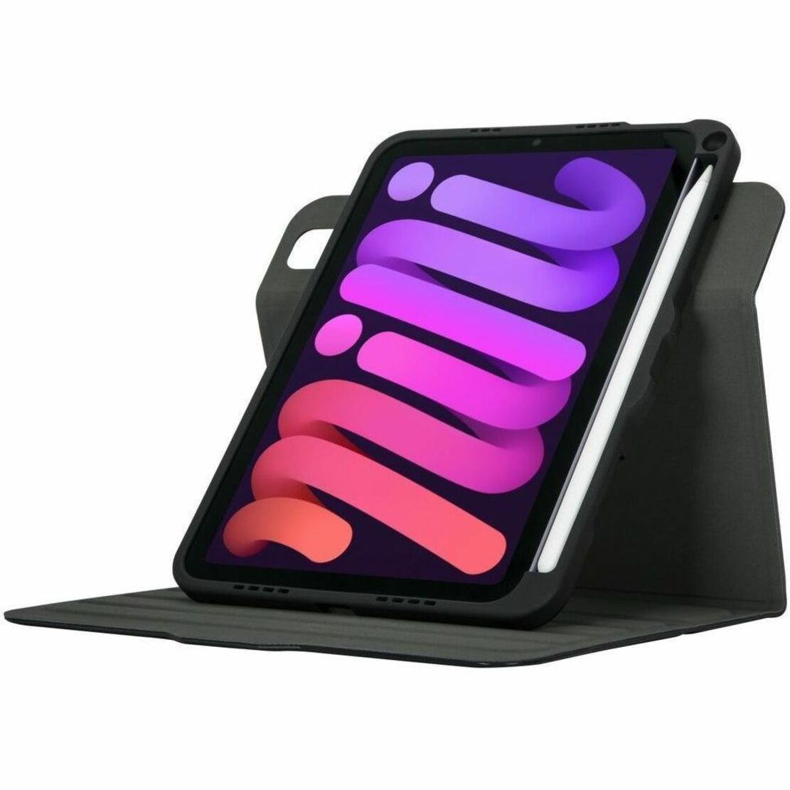 Targus VersaVu THZ914GL Carrying Case for 21.1 cm (8.3') Apple iPad mini (6th Generation), iPad mini (7th Generation) Tablet - Black - Alternate view 10