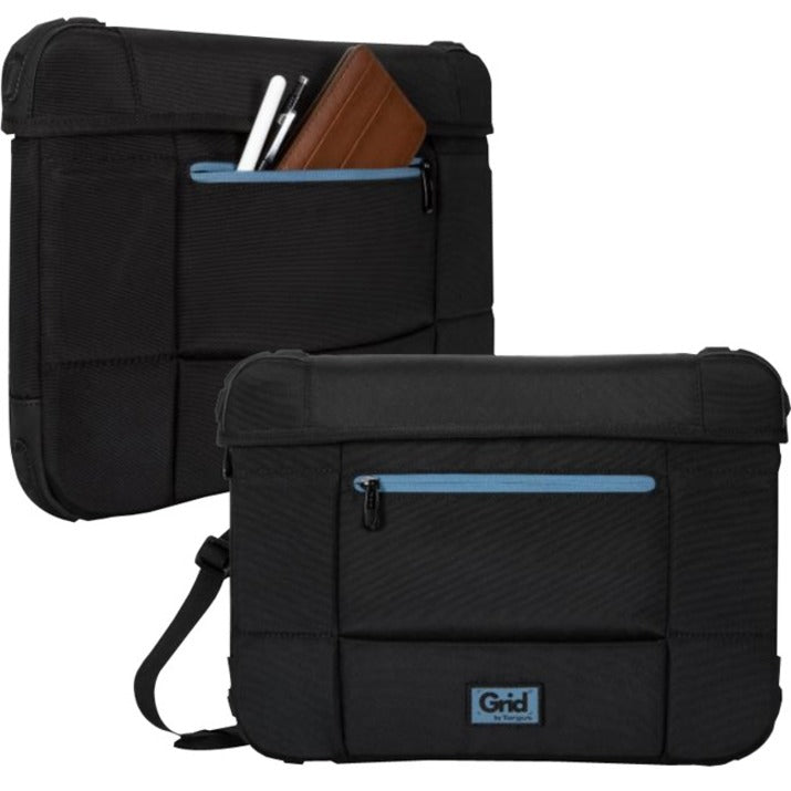 Targus Grid TBS654GL Carrying Case (Slipcase) for 33 cm (13') to 35.6 cm (14') Notebook - Black