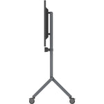 Heckler Design Mounting Bracket for Control Panel, Camera, Speaker, Microphone, iPad, Video Conferencing Touch Controller, Sound Bar Speaker, Video Conference Equipment - Black Gray - Left view