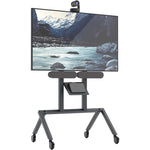 Heckler Design Mounting Bracket for Control Panel, Camera, Speaker, Microphone, iPad, Video Conferencing Touch Controller, Sound Bar Speaker, Video Conference Equipment - Black Gray - Right view