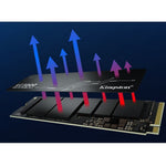 Kingston KC3000 1 TB Solid State Drive - M.2 2280 Internal - PCI Express NVMe (PCI Express NVMe 4.0 x4)