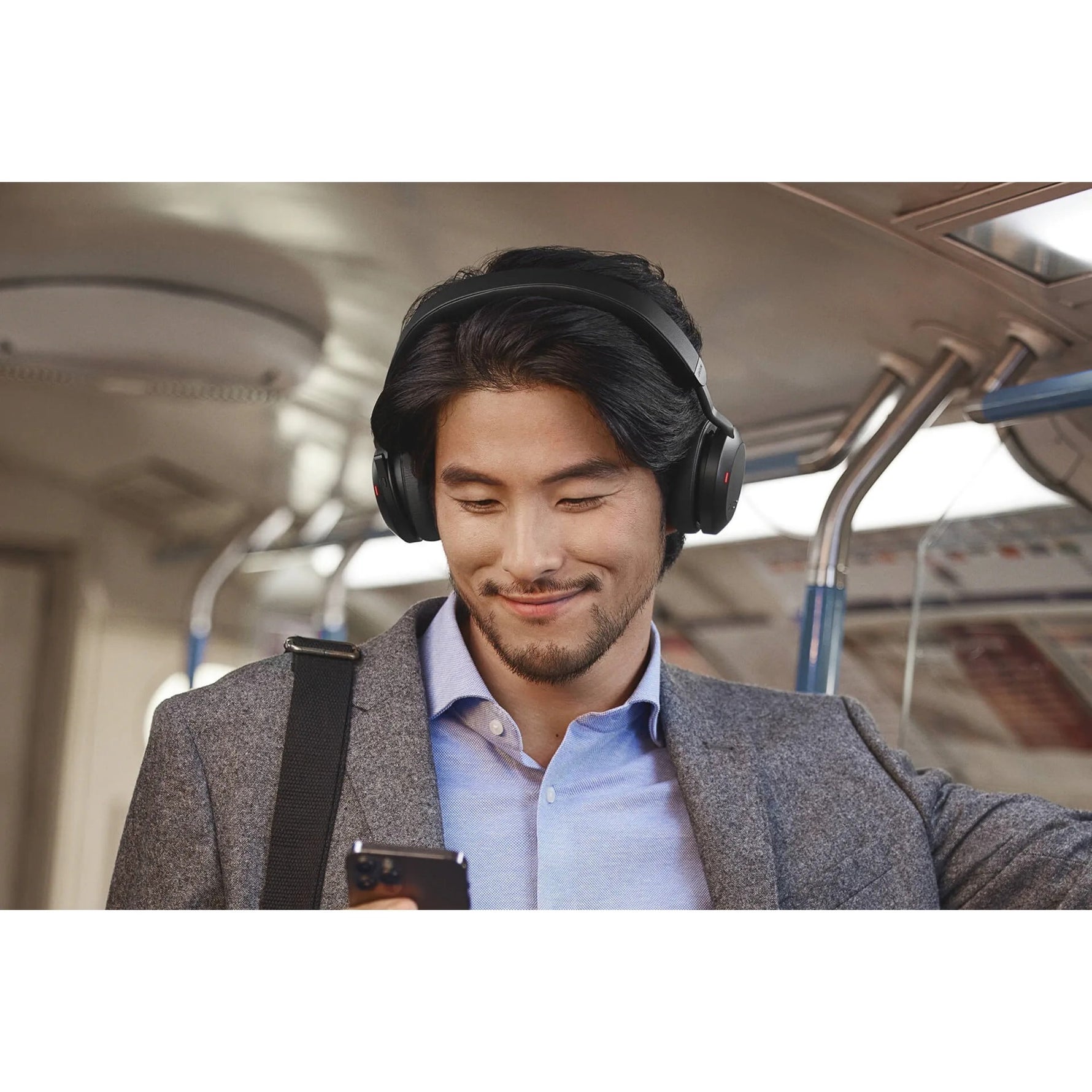Jabra Evolve2 75 Wireless On-ear Stereo Headset - Black - Alternate view 9
