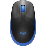 Logitech M190 Full-size Mouse - USB - Optical - 3 Button(s) - Blue
