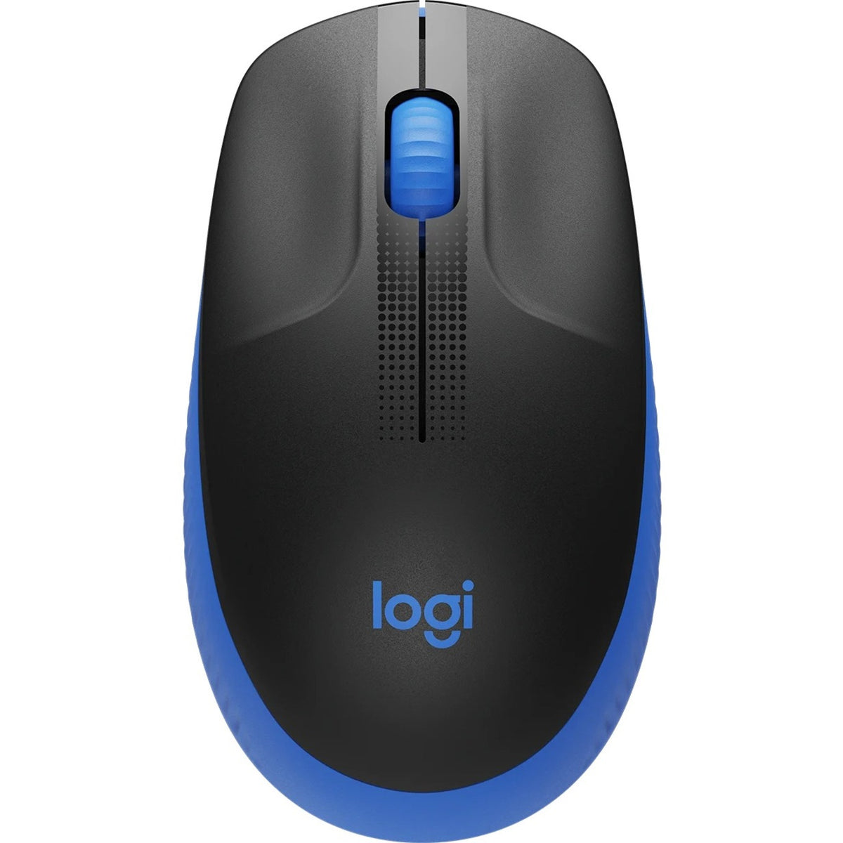 Logitech M190 Full-size Mouse - USB - Optical - 3 Button(s) - Blue