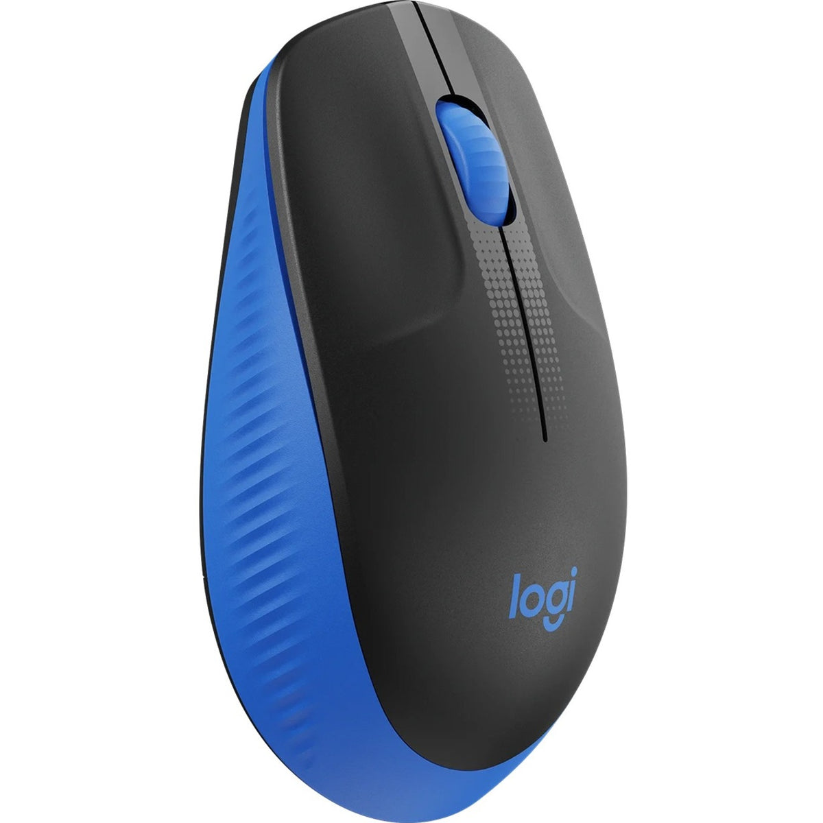 Logitech M190 Full-size Mouse - USB - Optical - 3 Button(s) - Blue