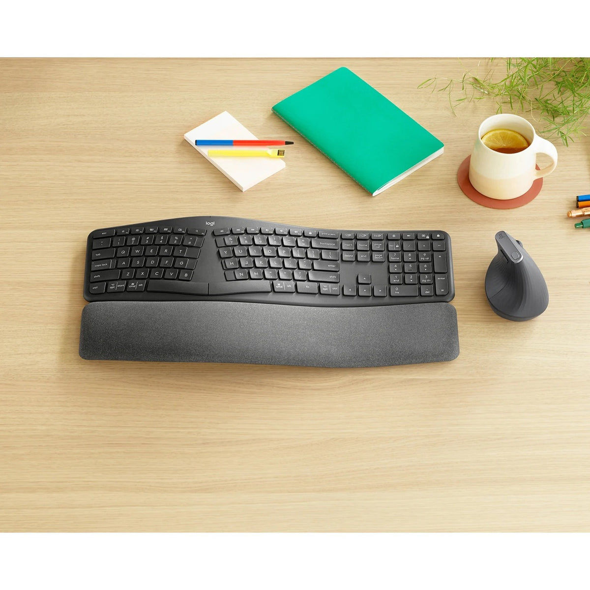 Logitech ERGO K860 Keyboard - Wireless Connectivity - Alternate view 15