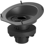 Logitech Desk Mount for Video Conferencing Touch Controller - Graphite - Left view