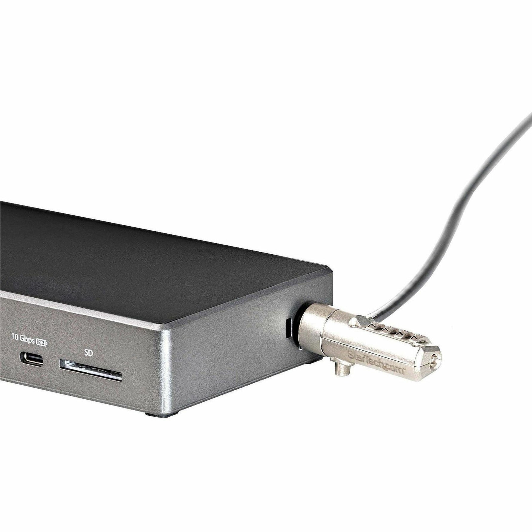 StarTech.com USB C Dock, Triple 4K Monitor USB-C Docking Station with DP 1.4 & DSC, 2x DisplayPort & 1x HDMI, 100W PD, 6x USB (2x 10Gbps) - Alternate view 14