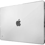 STM Goods Studio Case for Apple MacBook Pro - Textured Feet - Clear - Top view