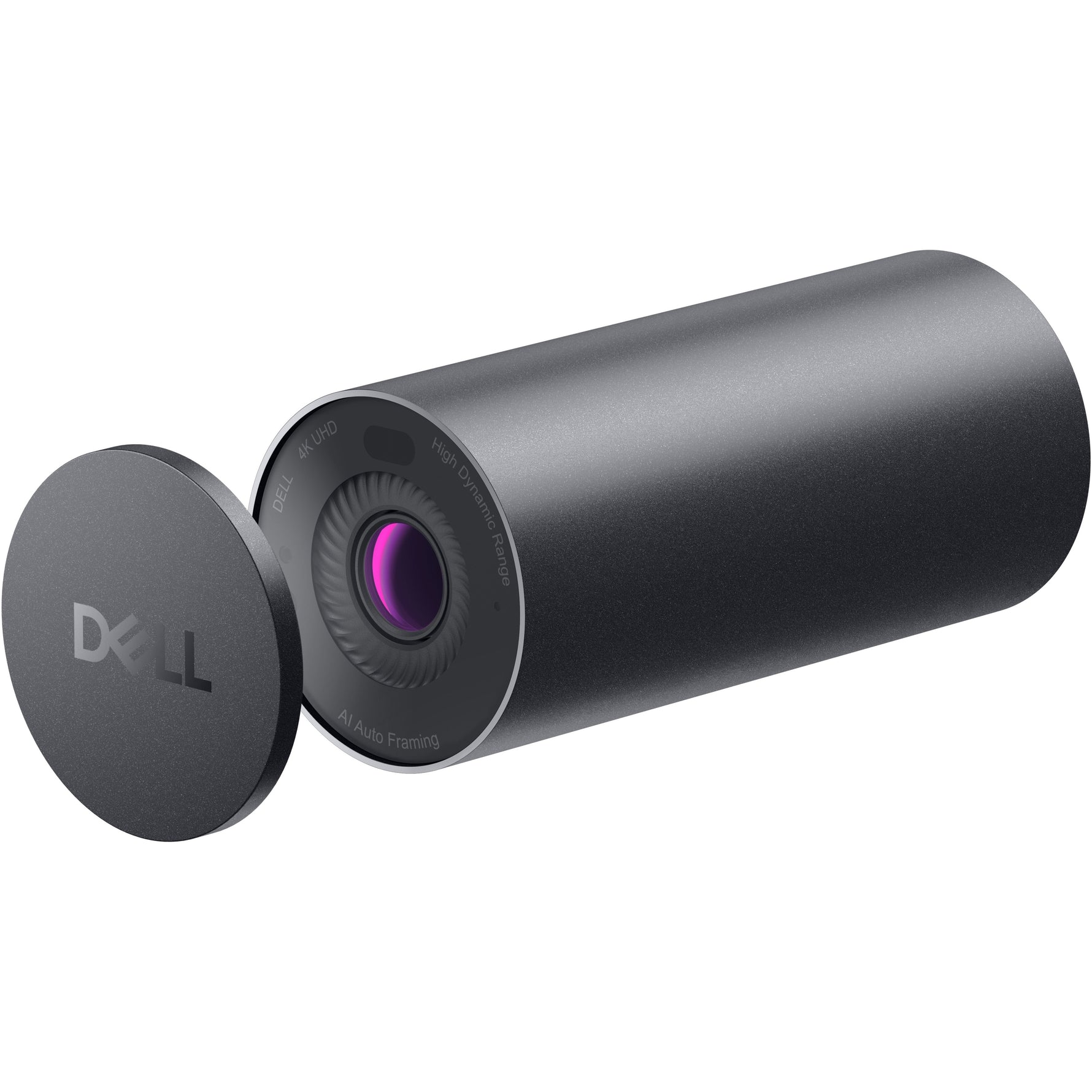 Dell UltraSharp WB7022 Webcam - 8.3 Megapixel - 60 fps - Black - USB - Left view