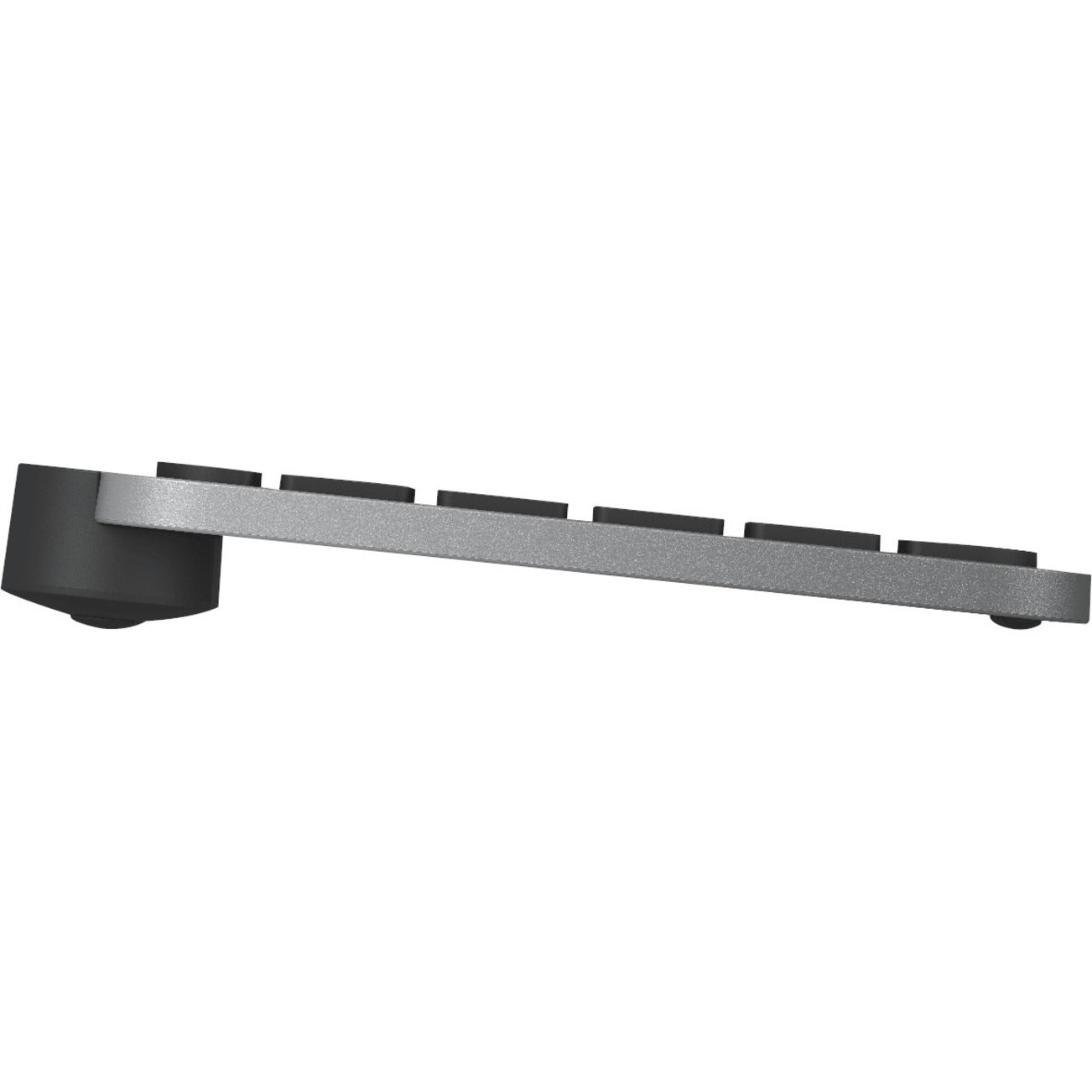 Logitech MX Keys Mini Keyboard - Wireless Connectivity - Graphite - Right view