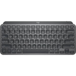 Logitech MX Keys Mini Keyboard - Wireless Connectivity - Graphite - Top view