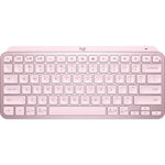 Logitech MX Keys Mini Keyboard - Wireless Connectivity - Rose - Top view
